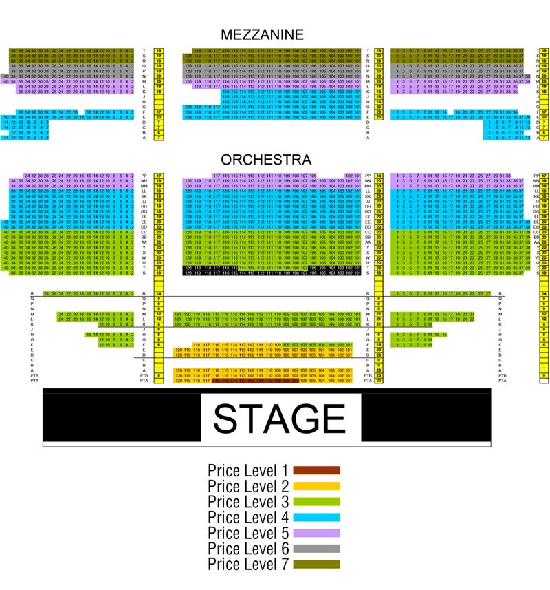 The Fillmore Miami Beach Seating Chart - Theatre In Miami